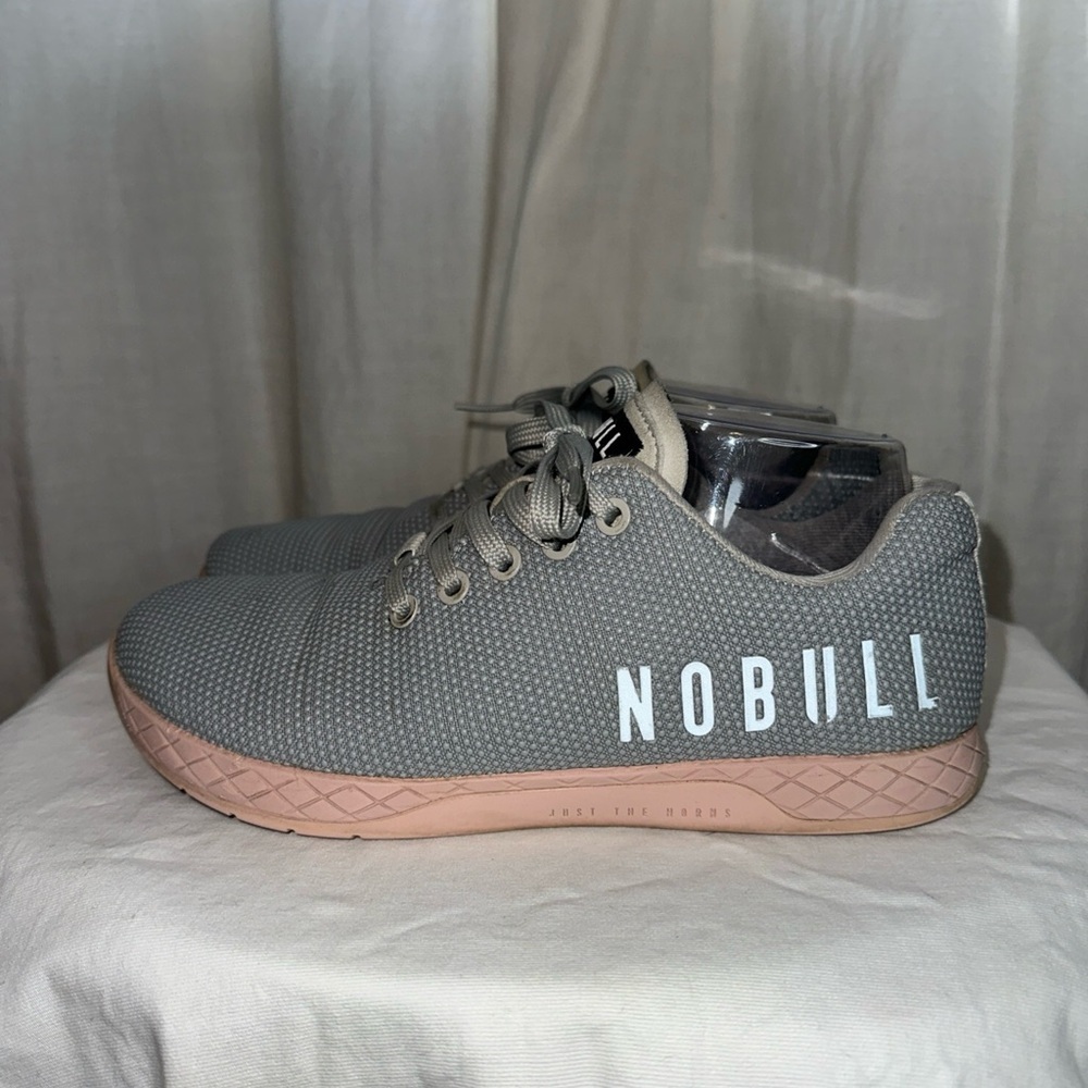 NOBULL Superfabric Trainer Low Cross Training Shoes Womens Size 8 Gray - Picture 2 of 9